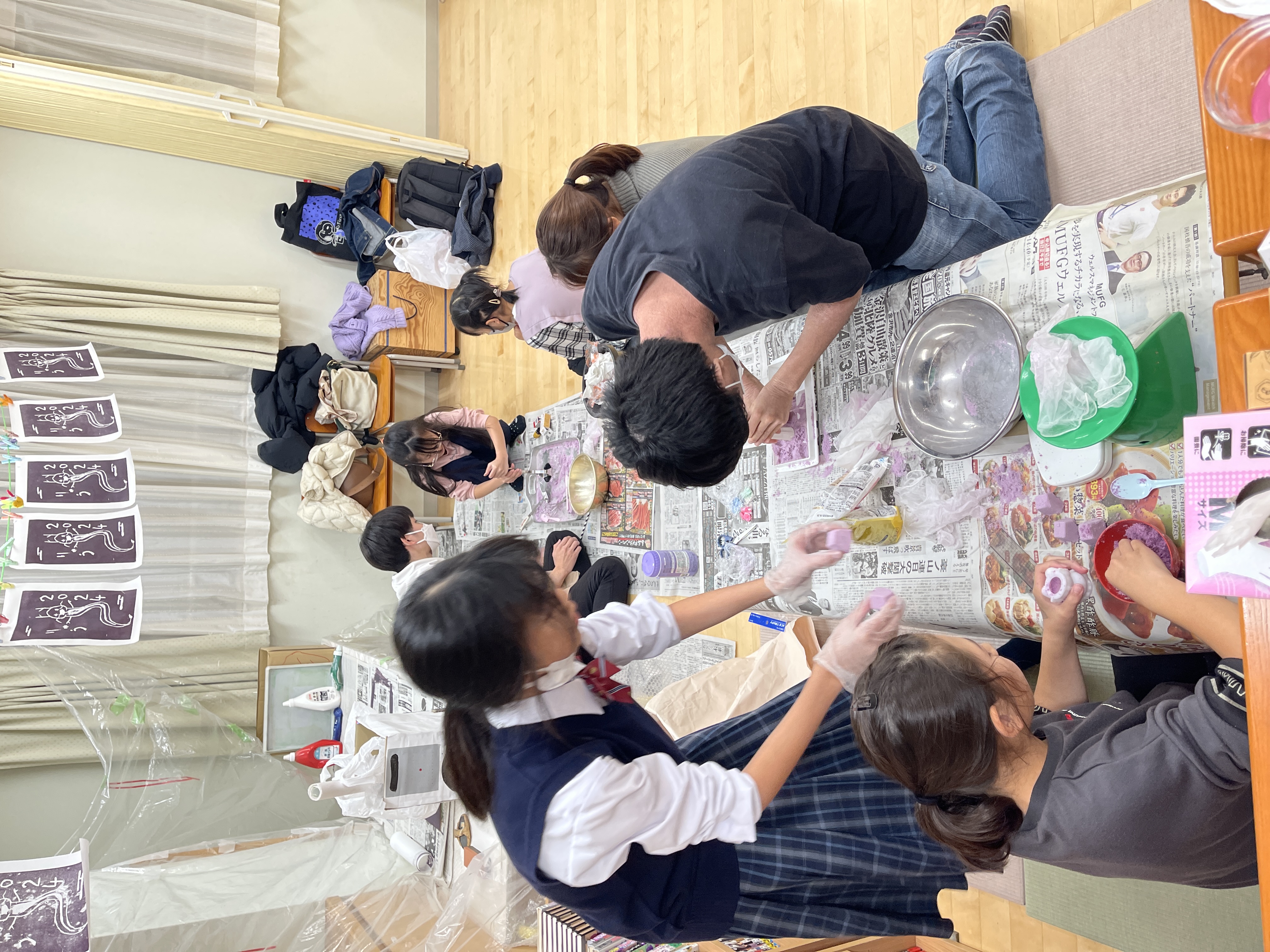 福祉まつり準備